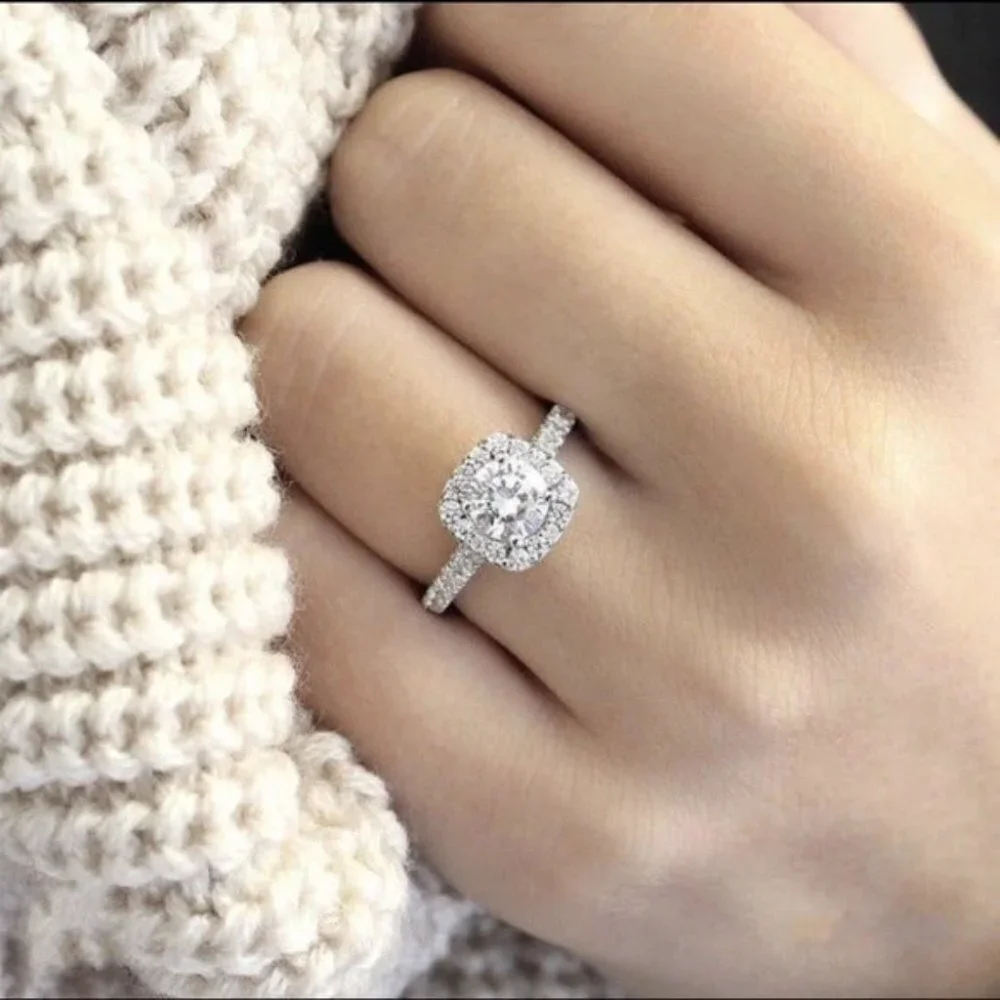 Eternal Fine Inlay 2 Carat Diamond ring
